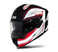 IXS iXS422 FG 2.2 Casco, blanco-rojo, tamaño 2XL