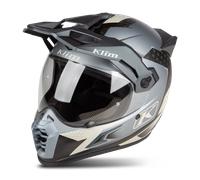 Klim Krios Pro Charger ECE/DOT Carbon Casco de Enduro, negro-gris, tamaño 2XL para Hombres