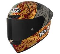 KYT KX-1 Race GP Bastianini IDN Replica 2023 Casco, oro, tamaño XS para Hombres