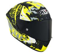 Casco Integral KYT NZ RACE Blazing Matt Yellow