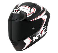 Casco Integral KYT NZ RACE Carbon Competition White