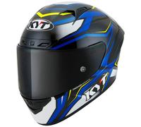 Casco Integral KYT NZ RACE Carbon Stride Blue/White