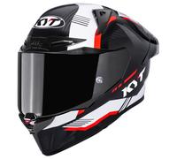 Casco Integral KYT R1R Carbon Zone Red