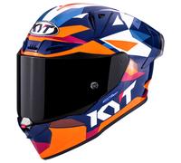 Casco Integral KYT R1R Diamond Blue/Orange