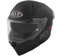 KYT R2R Plain Casco, negro, tamaño M para Hombres