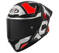 Casco Integral KYT TT-REVO Electron Matt Grey/Red