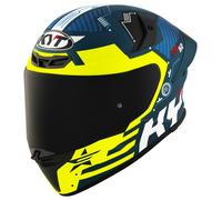 Casco Integral KYT TT-REVO Fuselage Matt Yellow