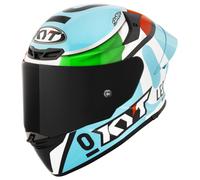 Casco Integral KYT TT-REVO Leopard Replica Tricolore