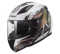 LS2, Casco Moto Integral RAPID II BOHO White Black, L