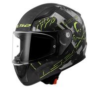 Casco Integral LS2 FF353 Rapid II Pirates Titanio MateXS Titanio Mate