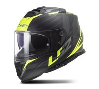 Casco Integral LS2 FF800 Storm II Nerve Negro Mate/Amarillo de Alta VisibilidadS Negro Mate,Amarillo de Alta Visibilidad