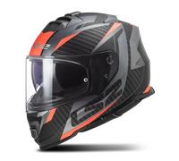 Casco Integral LS2 FF800 Storm II Racer Mate Titanio/Naranja3XL Mate Titanio,Naranja