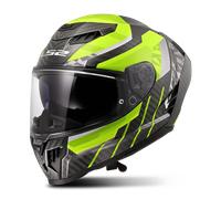 LS2, Casco Moto Integral DRAGON TRAX H-V Yellow, XL