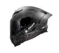 LS2 FF807 Dragon Forged Carbon Casco, carbono, tamaño 3XL para Hombres