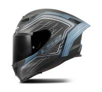 LS2, Casco Moto Integral DRAGON SUBIC Blue Petrol, L