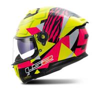 Casco Integral LS2 FF808 Stream II Amarillo/RosaM Amarillo,Rosa