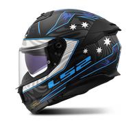 Casco Integral LS2 FF808 Stream II Negro/AzulXXL Negro,Azul
