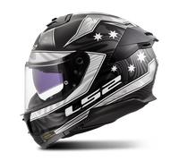 Casco Integral LS2 FF808 Stream II Negro/BlancoM Negro,Blanco