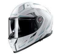 Casco Integral LS2 FF811 Vector II Alizer Blanco Mate/PlateadoXS Blanco Mate,Plateado