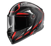Casco Integral LS2 FF811 Vector II Alizer Negro/RojoS Negro,Rojo