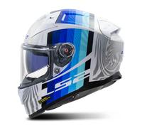 Casco Integral LS2 FF811 Vector II Blanco/PlateadoL Blanco,Plateado