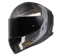 Casco Integral LS2 FF811 Vector II C Grid Negro mate/grisL Negro mate,gris