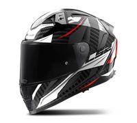 LS2 Cascos FF811 Vector II Carbon Savage White / Red / Grey L