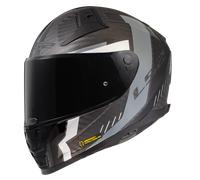Casco Integral LS2 FF811 Vector II Carbon GRID Negro Gris Mate M
