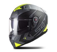 Casco Integral LS2 FF811 VECTOR II Splitter Titanio Mate/Amarillo Hi-Vis3XL Titanio Mate,Amarillo Hi-Vis