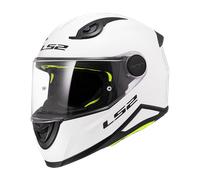 LS2, Casco Moto Integral Niños KID SOLID Gloss White, M