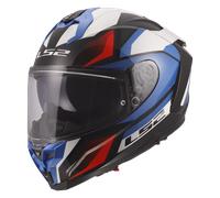 LS2, Casco Moto Integral CHALLENGER II VIPER White Blue Red, M
