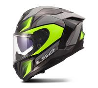 Casco Integral LS2 FF817 Challenger II Viper Gris / Amarillo de alta visibilidadXL Gris,Amarillo de alta visibilidad