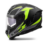Casco Integral LS2 FF818 Storm III Dynamo Negro alta visibilidad amarilloS Negro alta visibilidad amarillo