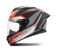 LS2 FF820 Rapid III Hyper Casco, negro-rojo, tamaño XL para Hombres