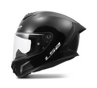 Casco Integral LS2 FF820 Rapid III Solid Negro sólido brillante3XL Negro sólido brillante