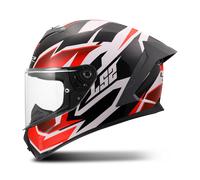 LS2 FF820 Rapid III Xtrem Casco, negro-blanco-rojo, tamaño XL para Hombres