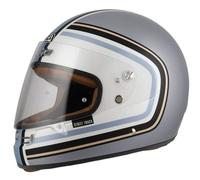 Casco Integral Modelo Street Track 4 Sputnik Silver&Blue