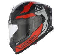 Casco Integral Moto Acerbis X-WAY Graphic Naranja Gris Pulido EC2206 00260