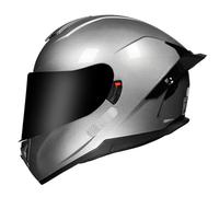 Casco Integral Motocicleta con Doble Visera Cascos Integrales De Moto Homologado ECEDOT Cascos De Motocross Protección Multicapa Múltiples Orificios De Ventilación Unisexo K,M:57-58CM