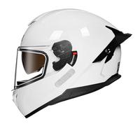Casco Integral Motocicleta con Doble Visera Cascos Integrales De Moto Homologado ECEDOT Cascos De Motocross Protección Multicapa Múltiples Orificios De Ventilación Unisexo B,XL:61-62CM