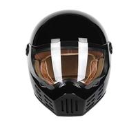 Casco Integral Motocicleta para Adultos Homologado ECEDOT Cascos Integrales De Moto con Visera Cascos De Motocross para Hombres Y Mujeres Múltiples Aberturas De Ventilación F,XXL:63-64CM