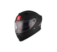Casco Integral MT Braker SV Solid A1 Negro Mate | Casco Integral para Hombre | Transpirable y Lavable | Homologado ECE 22.06 & Dot | Talla M