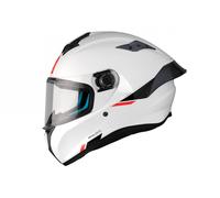 Casco Integral MT Helmets Targo S Solid A0 Blanco Perla Brillo XL