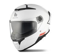 MT Thunder 4 SV Solido Casco Blanco Talla S Blanco S