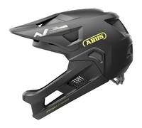 ABUS Casco MTB YouDrop FF - casco integral para niños y adolescentes - para iniciarse en el ciclismo de montaña - con mentonera desmontable