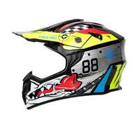 Casco integral MTB para niños, certificado ECE 22.06, casco de motocross, casco para niños, casco juvenil, casco de descenso, casco para ATV, casco de ciclismo con visera, casco de cruz con