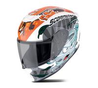 Scorpion EXO-Combat II Lord, casco modular S male Mate Negro/Gris/Plata