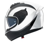Nolan Casco integral N60-6 Bifase 349 Blanco/Negro/Gris Talla M Mujer
