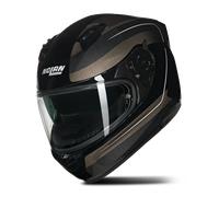 Nolan N60-6 Ermetico 344, casco integral S male Beige Oscuro/Negro
