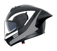 Nolan N60-6 Sport Contrasto Casco, negro-gris, tamaño XS para Hombres